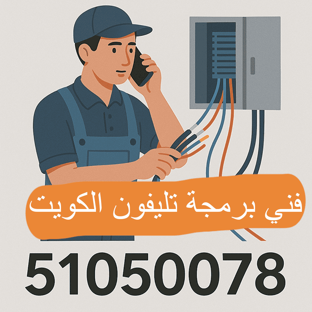 فني برمجة تليفون الكويت 51050078