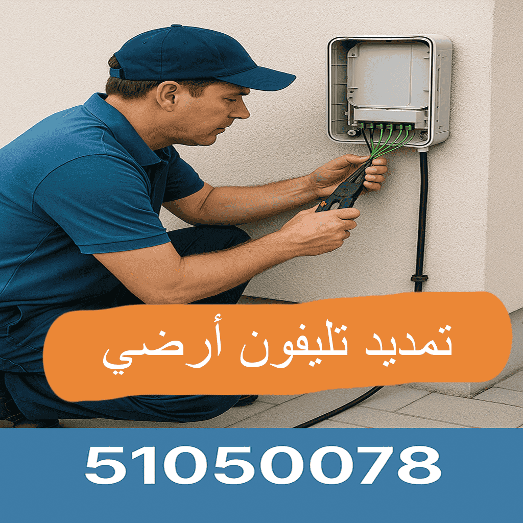 تمديد تليفون ارضي الكويت