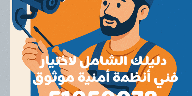 دليلك الشامل لاختيار فني أنظمة أمنية موثوق