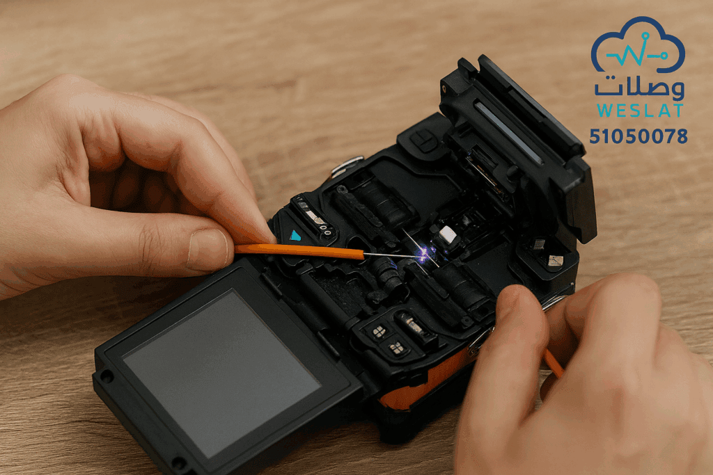 شبكات انترنت فايبر في الكويت فني تمديد تأسيس الإنترنت السريع