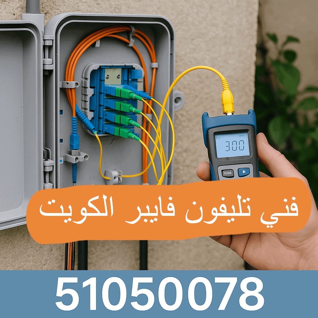 فني تليفون فايبر الكويت